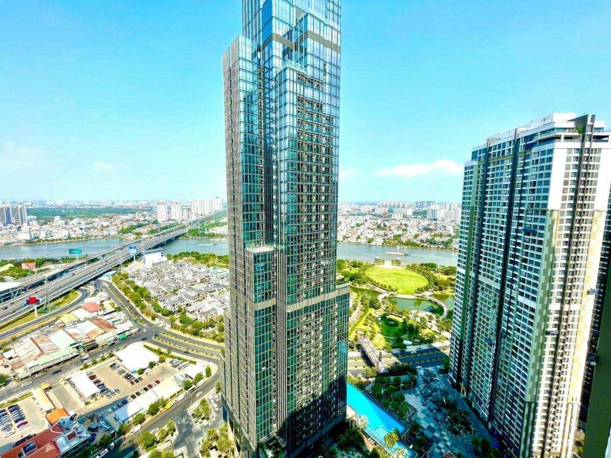 Enay Apartment - Vinhomes Central Park - Landmark Ho Si Minh-város Kültér fotó