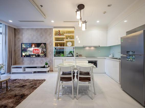 Enay Apartment - Vinhomes Central Park - Landmark Ho Si Minh-város Kültér fotó